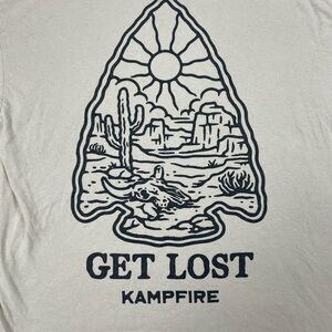 Kampfire Get Lost Desert Cream Graphic Tee - Short Sleeve Men’s Medium